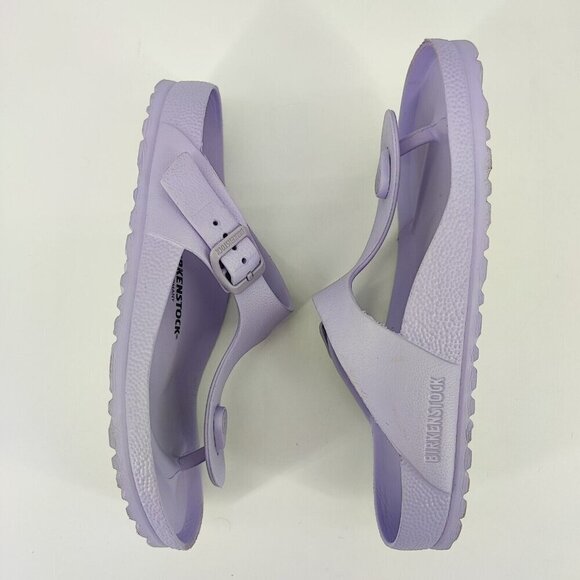 Birkenstock Women's Gizeh Regular Purple Foam Thong Slip On Sandal Size 7 US - Picture 5 of 10